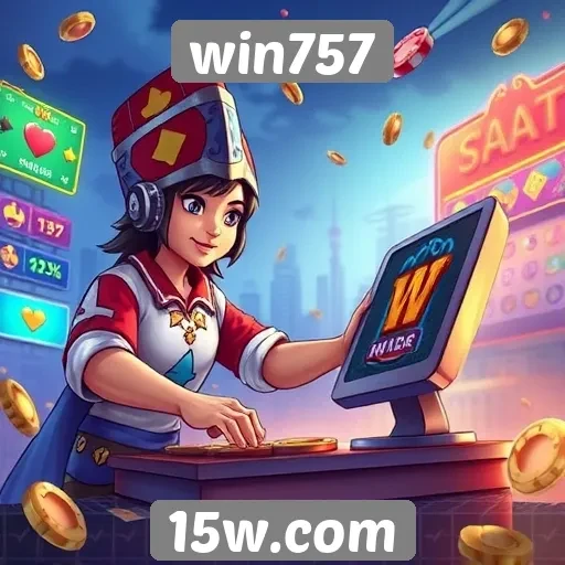 Logo da win757